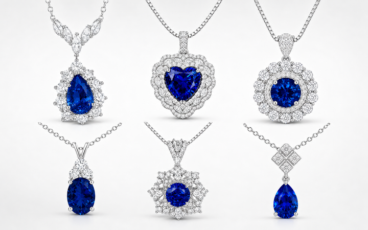 From Ocean to Starlight: 6 Blue Sapphire Necklace Styles and Their Meanings