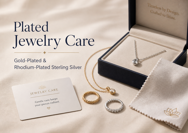 Can You Use a Silver Polishing Cloth on Gold-Plated or Rhodium-Plated Jewelry?
