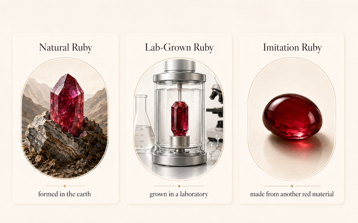 Are Lab-Grown Rubies Real? Can They Be July Birthstone Jewelry?
