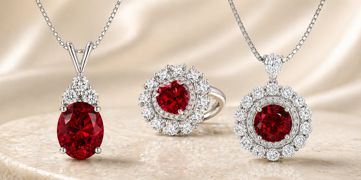 Best July Birthstone Gifts for Her: Ruby Rings, Necklaces & Lab-Grown Ruby Ideas