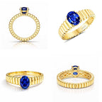 Sapphire Engagement Ring