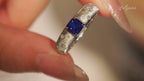 Starburst Sapphire Ring