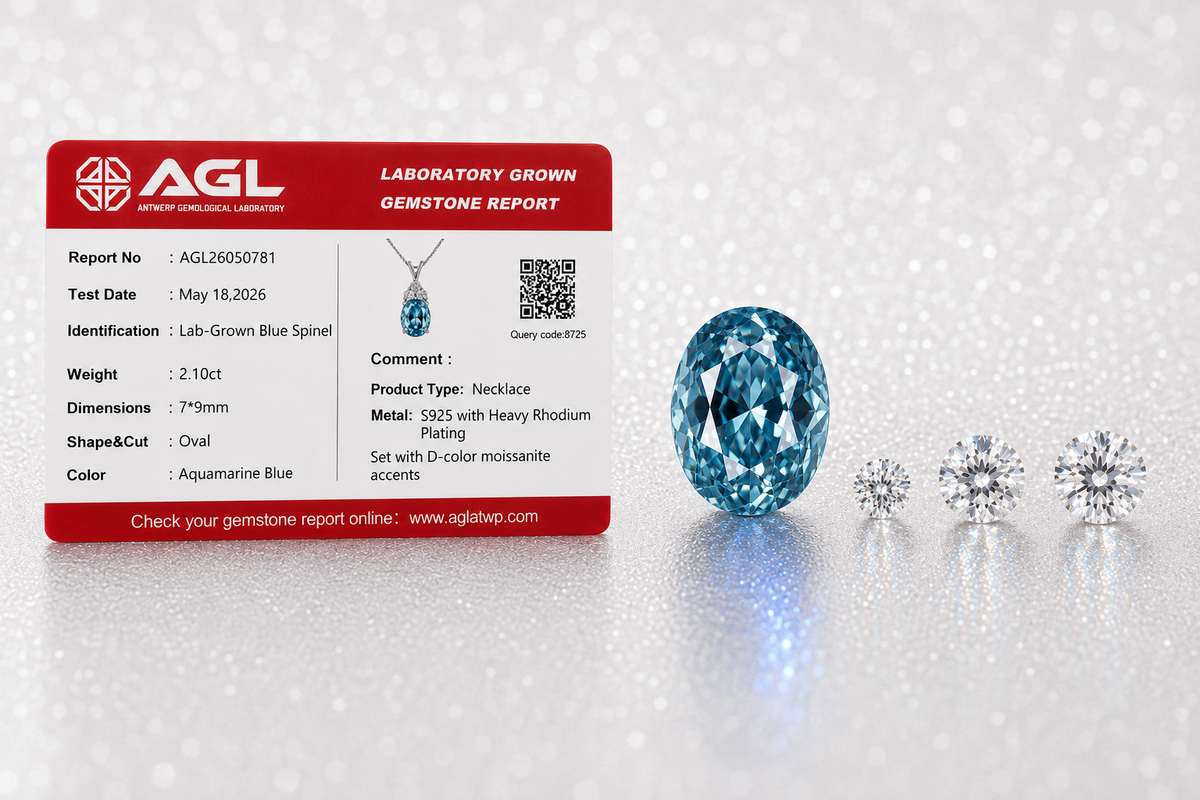 Certified Lab-Grown Gemstones · Rich Color. Brilliant Fire